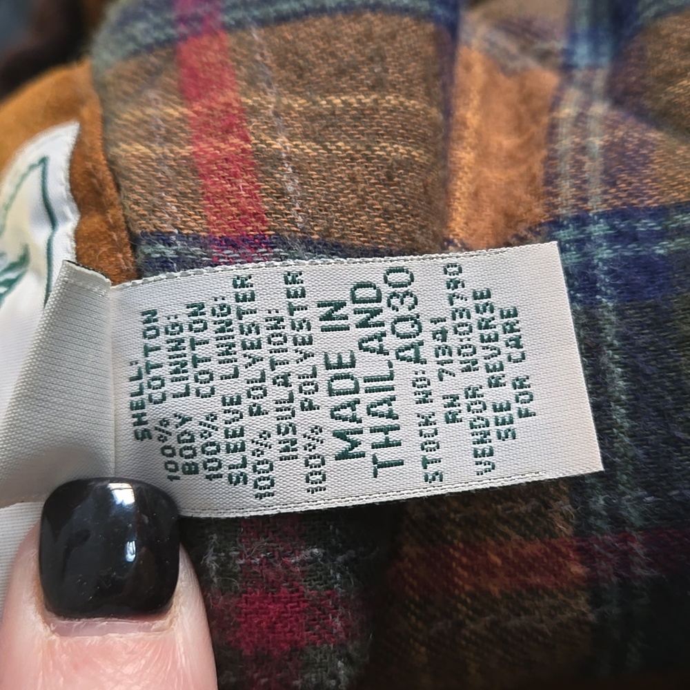 L.L. Bean Vintage Barn Field Coat Heavy Duty Jacket Mens Large Tall LT - Picture 13 of 13